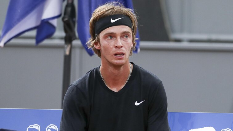 Andrey Rublev muss morgen zweimal ran Andrey Rublev muss morgen zweimal ran