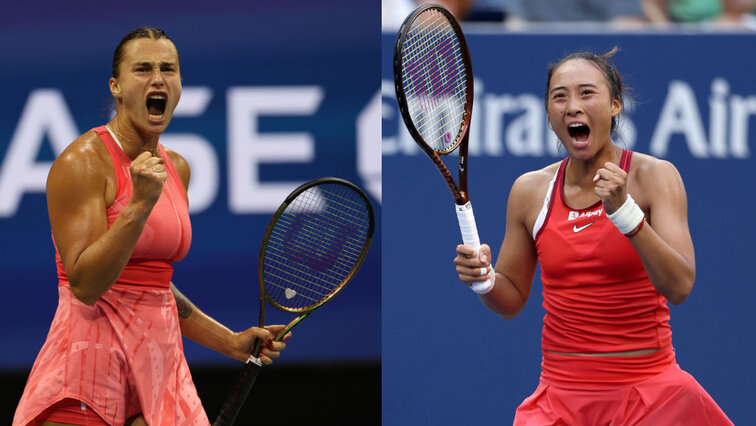 Aryna Sabalenka trifft im Viertelfinale der US Open auf die Chinesin Qinwen Zheng