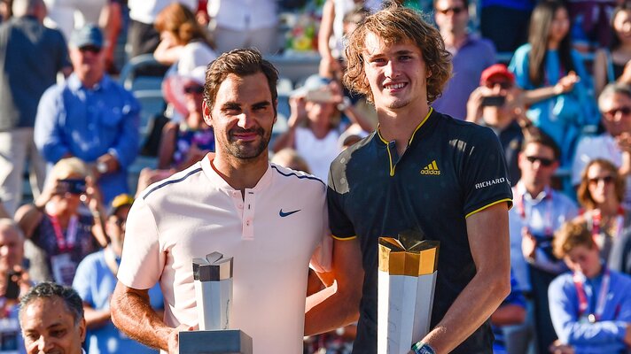 First 1000 on hard court in Montreal 2017 - in the final against the Maestro