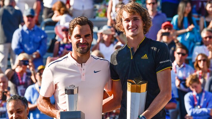 Erstes 1000er auf Hartplatz in Montreal 2017 - im Finale gegen den Maestro