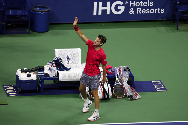 Dominic Thiem holte sich 2020 seinen ersten Grand Slam Titel in New York 