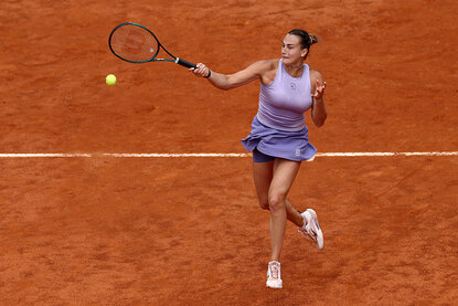 Aryna Sabalenka gewann ihre Zweitrundenpartie nach Satzrückstand Aryna Sabalenka gewann ihre Zweitrundenpartie nach Satzrückstand