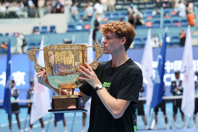 Selbstvertrauen getankt: Jannik Sinner Selbstvertrauen getankt: Jannik Sinner