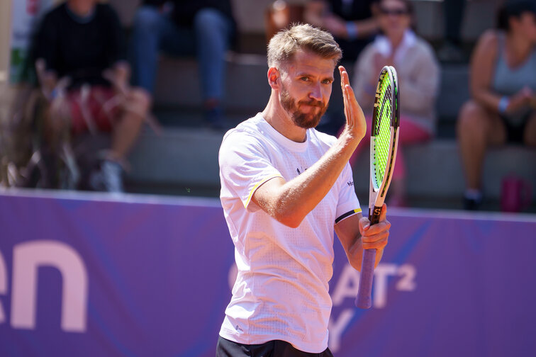 Cedrik-Marcel Stebe peilt den Turniersieg an