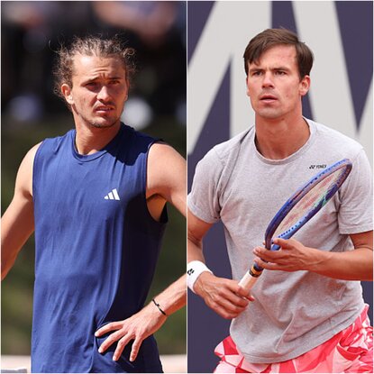 Alexander Zverev trifft im Achtelfinale auf Daniel Altmaier