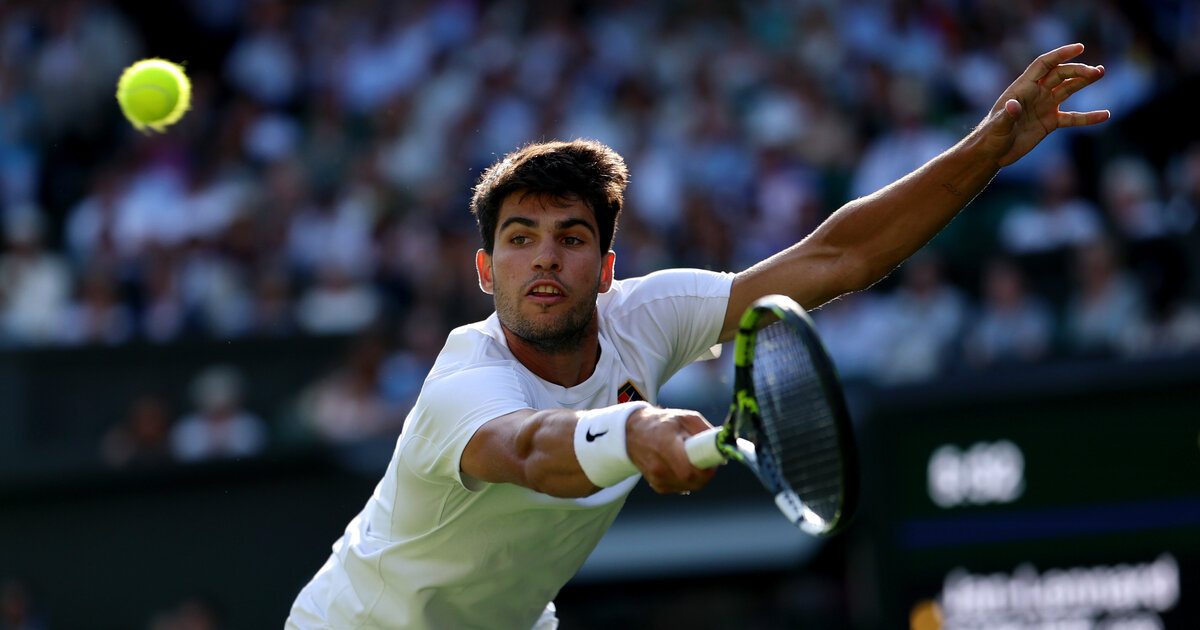 Wimbledon: Carlos Alcaraz schlägt mutigen Struff und steht im Achtelfinale