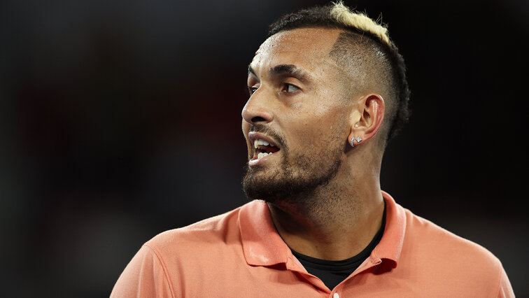 Nick Kyrgios has reached the third round in Melbourne