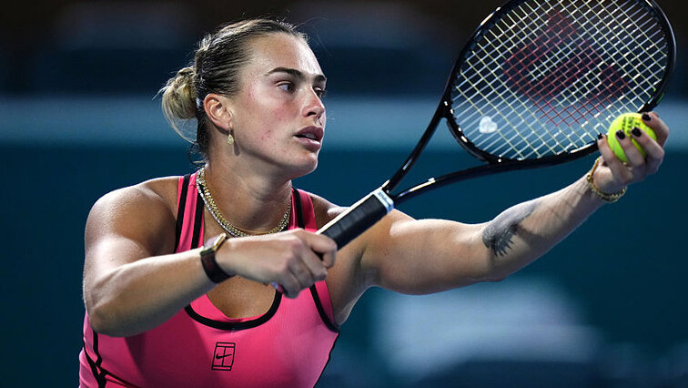 Aryna Sabalenka führt gegen Elena Rybakina im Head-to-Head mit 9:7