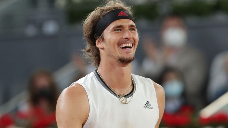 In der Caja Magica hat Alexander Zverev oft gut lachen