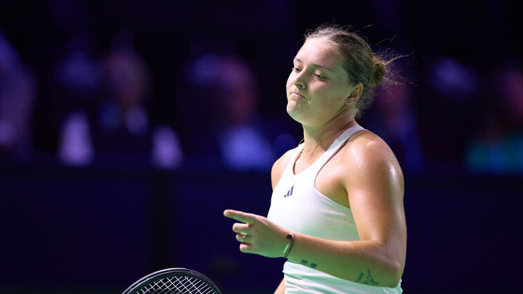 Jule Niemeier kassierte mit dem deutschen Team gegen die Niederlande eine Niederlage. Jule Niemeier kassierte mit dem deutschen Team gegen die Niederlande eine Niederlage.