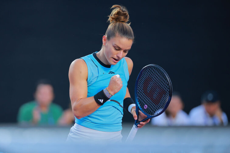 Maria Sakkari steht im Tokio-Halbfinale Maria Sakkari steht im Tokio-Halbfinale