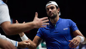 Matteo Berrettini hat Italien gegen Brasilien in Führung gebracht