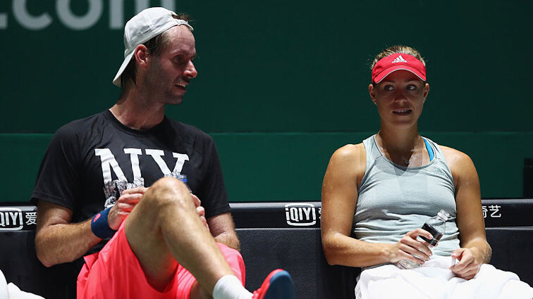 Now chasing success again: Torben Beltz and Angelique Kerber