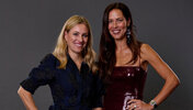 Angelique Kerber und Anna Ivanovic beim Laver Cup 2024 in Berlin