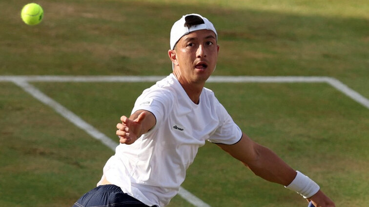 Ryan Peniston is playing for the semi-finals at Queen's Club today