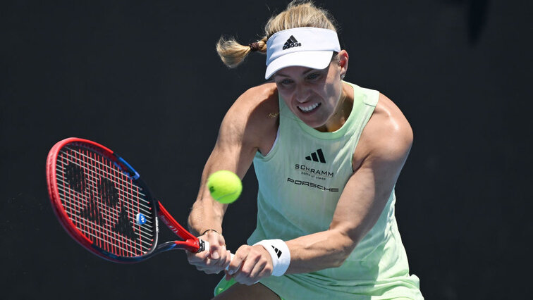 Angelique Kerber am Dienstag in Melbourne Angelique Kerber am Dienstag in Melbourne