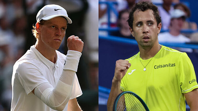 Jannik Sinner trifft in Cincinnati auf Daniel Elahi Galan Jannik Sinner trifft in Cincinnati auf Daniel Elahi Galan