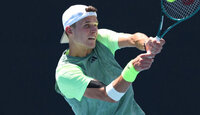 Jakub Mensik bei den Australian Open 2024