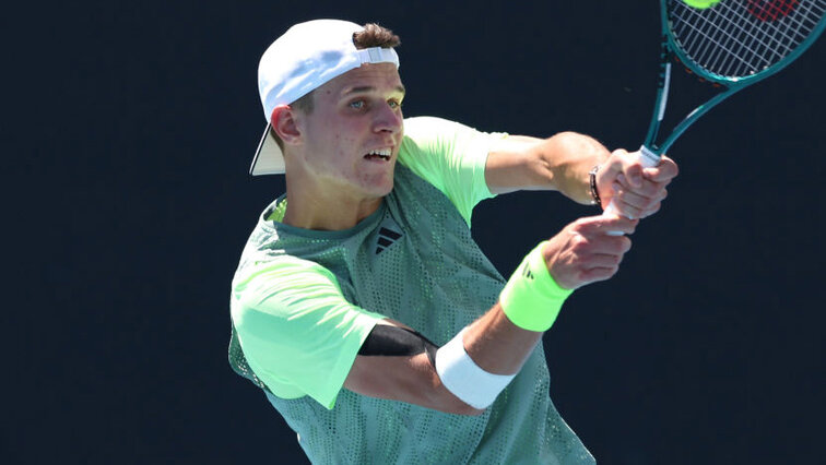 Jakub Mensik bei den Australian Open 2024