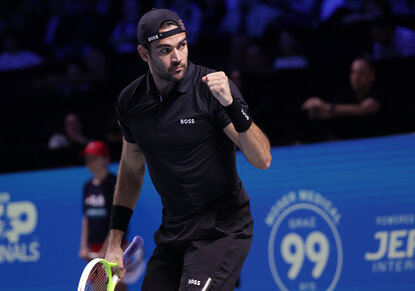 Matteo Berrettini schlug Frances Tiafoe in zwei Sätzen Matteo Berrettini schlug Frances Tiafoe in zwei Sätzen