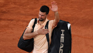 Abschied aus Paris: Novak Djokovic 