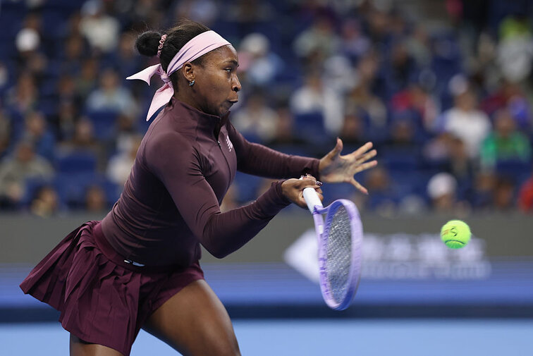 Coco Gauff steht im Peking-Achtelfinale