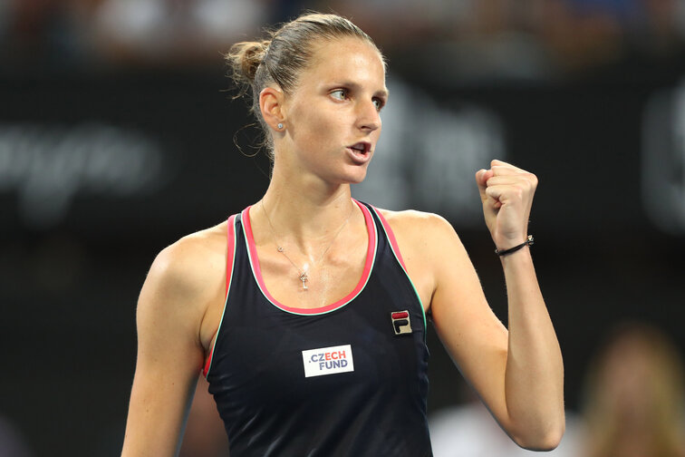 Karolina Pliskova hat erneut den Titel in Brisbane geholt