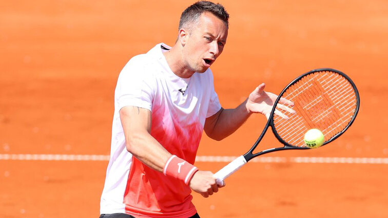 Philipp Kohlschreiber on Tuesday in Munich