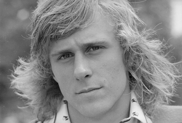 Björn Borg - very young, and yet at the end of his career