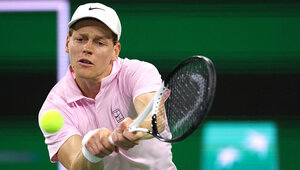 Jannik Sinner hat es in Indian Wells eilig gehabt