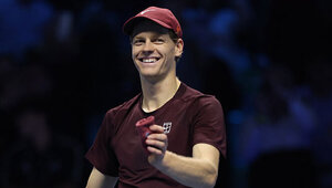 Jannik Sinner hat in Turin nach wie vor gut lachen