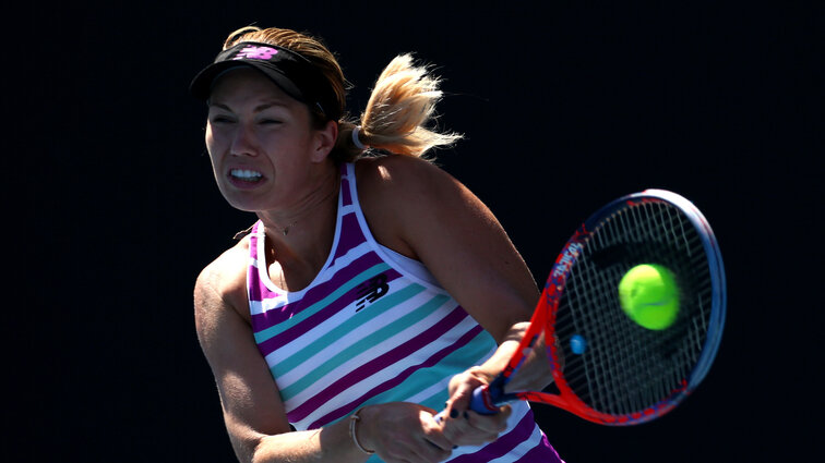 Danielle Collins bei den Australian Open Danielle Collins bei den Australian Open