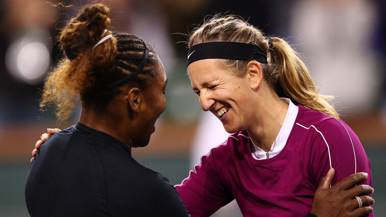 Serena Williams und Victoria Azarenka in Indian Wells