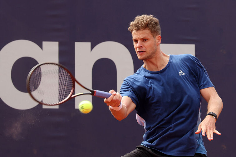 Yannick Hanfmann verlor in zwei Sätzen