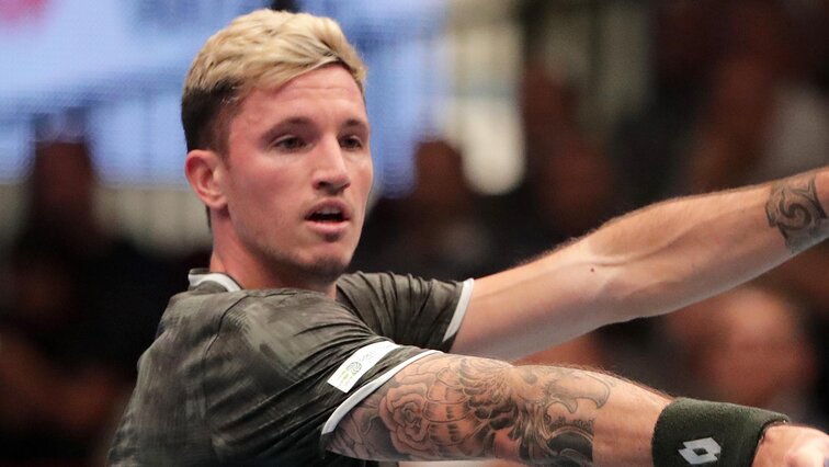 Dennis Novak hat in Bratislava schon zwei Matches gewonnen Dennis Novak has already won two matches in Bratislava