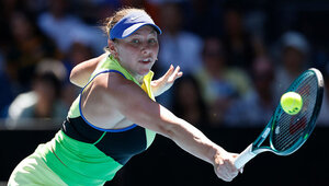 Amanda Anisimova musste in Doha aufgeben