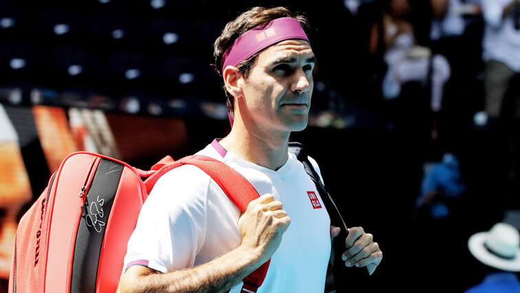 Roger Federer nimmt sich viel Zeit