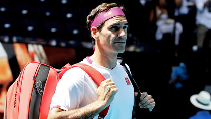 Roger Federer nimmt sich viel Zeit Roger Federer nimmt sich viel Zeit
