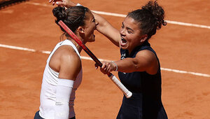Sara Errani und Jasmine Paolini in Rom