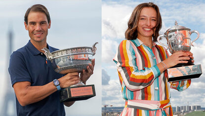 Rafael Nadal und Iga Swiatek wollen ihre Titel verteidigen Rafael Nadal und Iga Swiatek wollen ihre Titel verteidigen