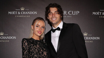 Morgan Riddle und Taylor Fritz beim Laver Cup in Vancouver 2023 Morgan Riddle und Taylor Fritz beim Laver Cup in Vancouver 2023