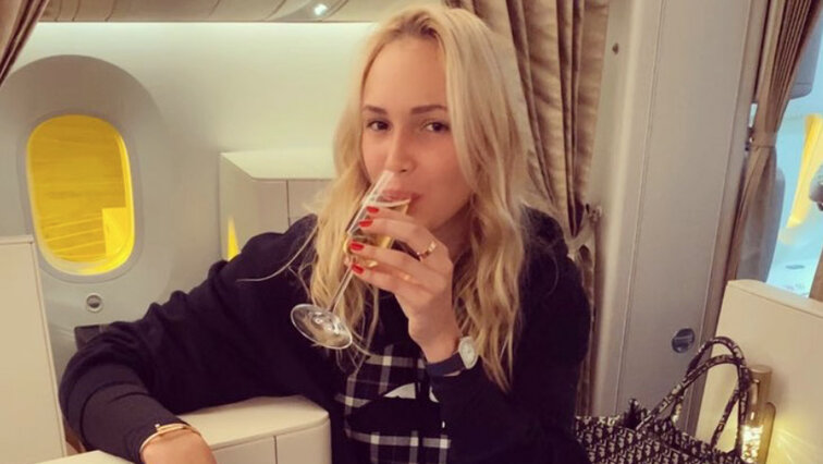 Donna Vekic auf dem Weg ins neue Jahr Donna Vekic on the way to the new year