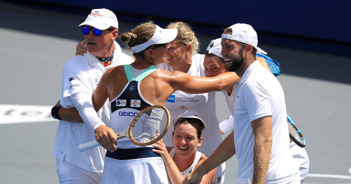 World Team Tennis Vandeweghe sichert New York Empire den Sieg mit