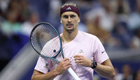 Alexander Zverev steht in Flushing Meadows im Viertelfinale Alexander Zverev steht in Flushing Meadows im Viertelfinale