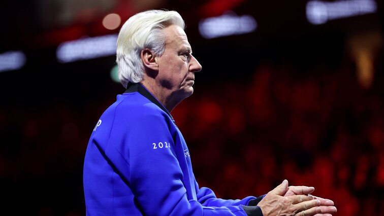 Björn Borg beim Laver Cup Björn Borg beim Laver Cup