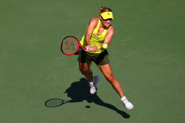 Angelique Kerber startete bärenstark in das WTA-1000-Turnier von Miami Angelique Kerber didn't give Renata Zarazua a chance