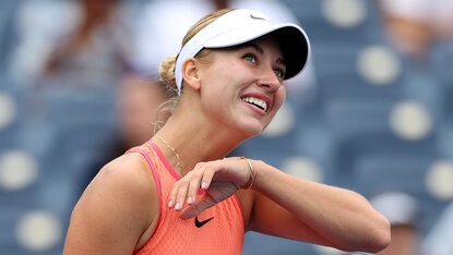 Ana Potapova zollt bei ihrem dritten Titelgewinn ihrem Idol Simona Halep Tribut Ana Potapova zollt bei ihrem dritten Titelgewinn ihrem Idol Simona Halep Tribut