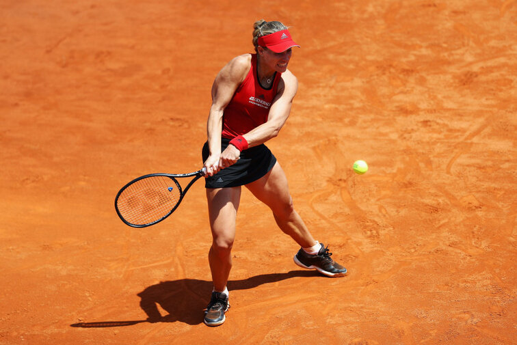 Angelique Kerber bereitet sich in Rom auf die French Open vor Angelique Kerber in Rome