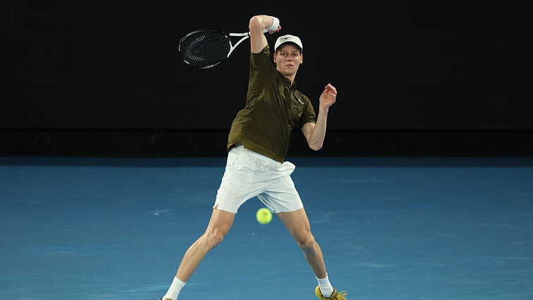 Jannik Sinner feilt seit Melbourne an seinen Schlägen Jannik Sinner feilt seit Melbourne an seinen Schlägen