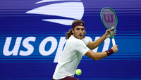 Stefanos Tsitsipas verlor im Achtelfinale gegen Ben Shelton Stefanos Tsitsipas verlor im Achtelfinale gegen Ben Shelton